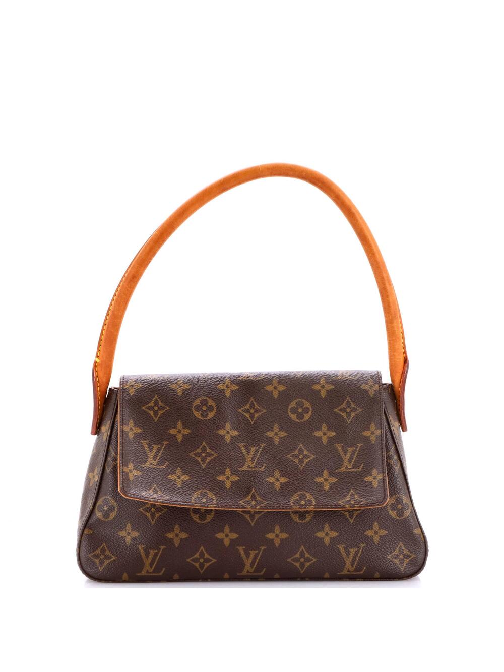 Louis Vuitton Looping Handbag Canvas #372695L12B